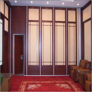 展览馆折叠屏风门中门